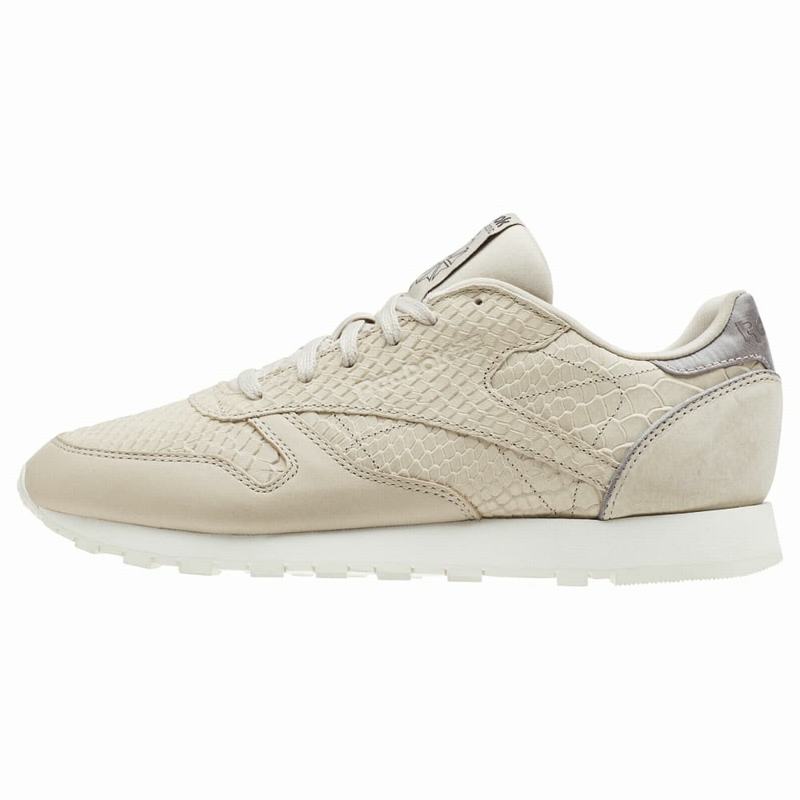 Reebok Classic Leather Tenisky Damske - Béžové LH3160BX